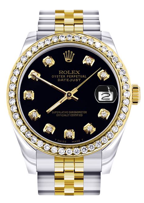 rolex ring echt gold|Rolex gold diamond watch.